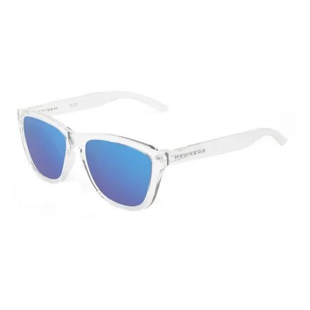 Mercado Libre Anteojos de sol hawkers sportwear one one size, diseño air joker con marco de nailon tr90 color transparente, lente morada os oferta