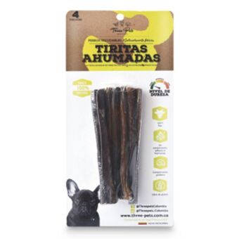 Makro Snack three pets tiritas ahumadas 30g oferta