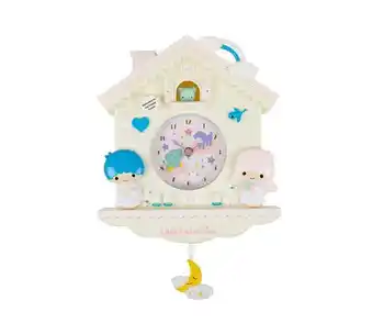 Panamericana Reloj de pared blanco casa little twin stars, 30 cm oferta