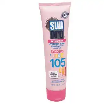 Droguerías Colsubsidio Protector solar sunpro babies kids spf105+ oferta