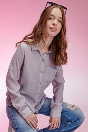 Koaj Blusa unicolor oferta