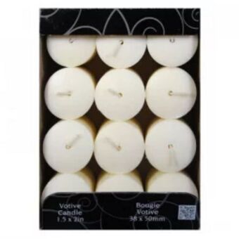 Home Sentry Votiva candle lite 1276570 aroma creamy vanilla swirl oferta