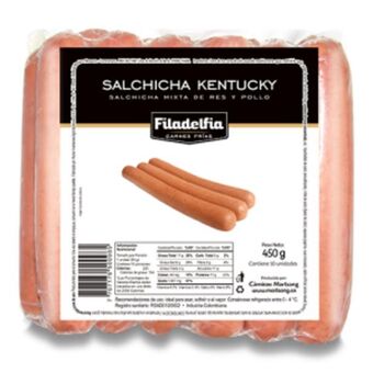 Makro Salchicha kentucky perro filadelfia 450g oferta