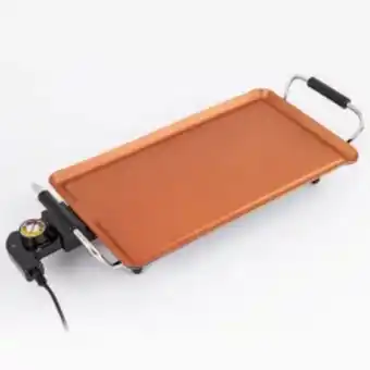 Home Sentry Plancha electrica holstein antiadherente cobre hh-09032001c oferta