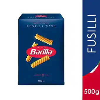 Éxito Pasta fusilli barilla marca exclusiva 500 gr oferta