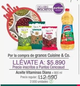 Jumbo Aceite vitaminas diana x 900 ml oferta