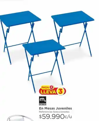 Easy Mesas juveniles oferta