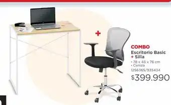 Easy Combo escritorio basic + silla oferta
