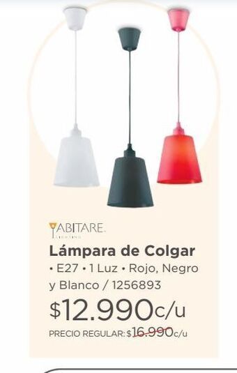 Easy Lámpara de colgar oferta