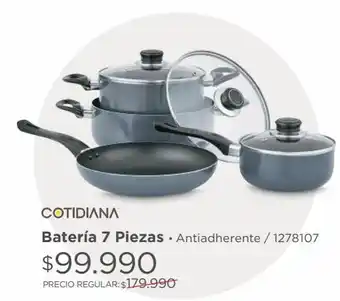 Easy Batería 7 piezas oferta