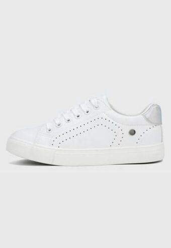 Dafiti Tenis blanco-plateado royal county of berkshire polo club oferta