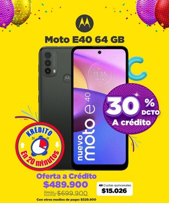Alkomprar Moto E40 64GB oferta