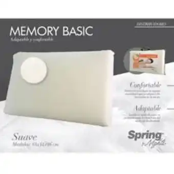Falabella Almohada viscoelástica memory 63 x 41 cm oferta