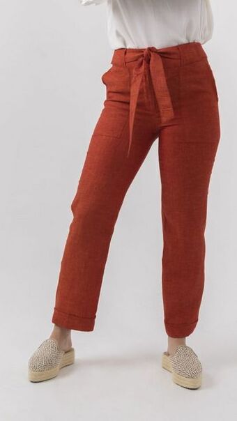 Gino Passcalli Pantalon lino dama sc 100% lino oferta