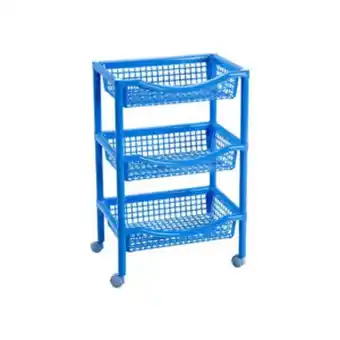 LeBon Canasta móvil rectangular de 3 niveles / rimax oferta