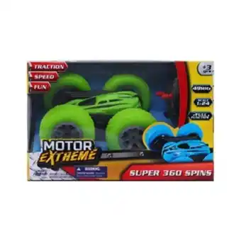 Alkosto Carro de juguete a control remoto motor extreme 360 grados verde happy line oferta