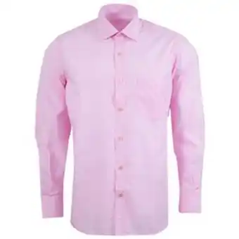 VO5 Camisa formal corbatera para hombre regular fit color rosado oferta