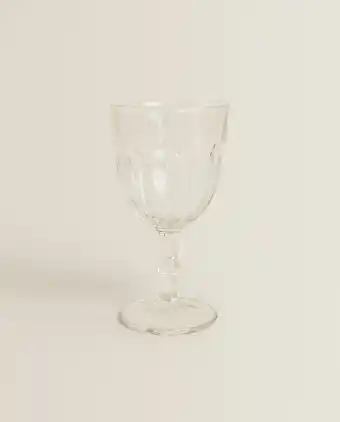 Zara Home Copa vidrio relieve oferta