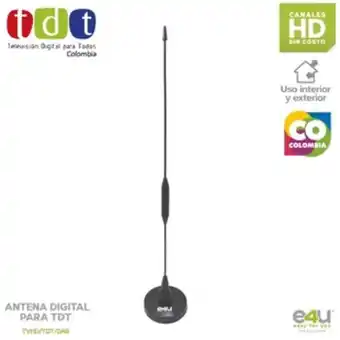 Ktronix Antena tdt e4u para television en alta definicion oferta