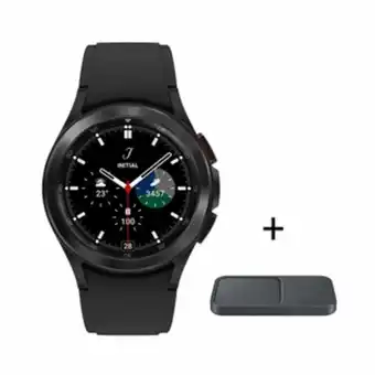 Ktronix Reloj samsung galaxy watch 4 classic de 42 mm negro + cargador dual inalámbrico 15w oferta