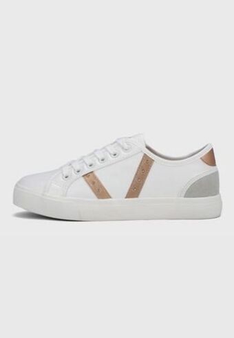 Dafiti Tenis blanco-oro rosa royal county of berkshire polo club oferta