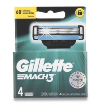 Makro Repuesto maquina de afeitar mach3 4u oferta