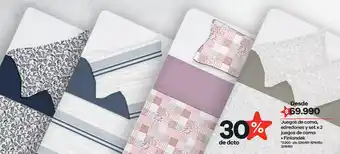 Éxito Juegos de Cama, Edredones y Set x 2 Juegos de Cama Finlandek oferta