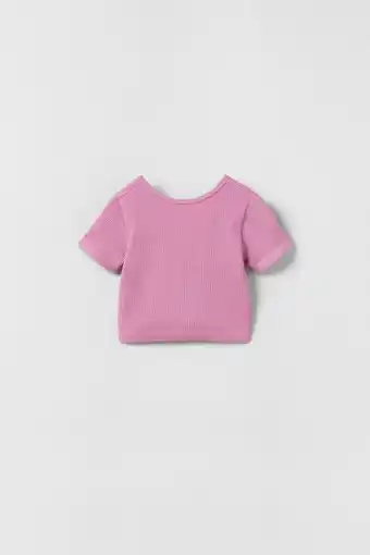Zara Camiseta rib seamless oferta