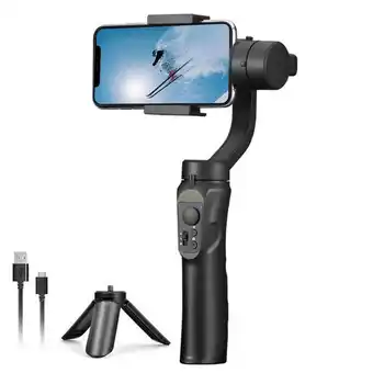 Éxito Estabilizador de celular handheld gimbal h4 3 ejes con app oferta