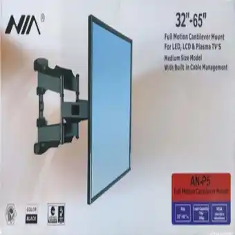 Éxito Base soporte para tv nia an p5 de 32 pulgadas a 65 pulgadas negro oferta