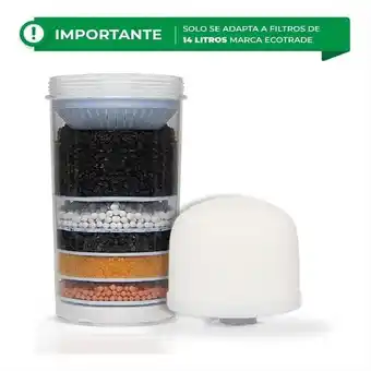 Éxito Kit 2 repuestos para dispensador agua ecotrade 14 lts oferta