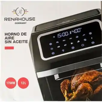 Linio Horno freidora de aire renahouse 12 litros multifuncion oferta