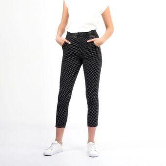 Fuera de Serie Pantalón crop tiro alto skinny oferta