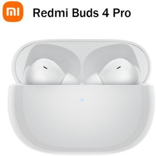 Linio Audífonos bluetooth 5.3 xiaomi redmi buds 4 pro con cancelación de ruido audífonos inalámbricos -blanco oferta