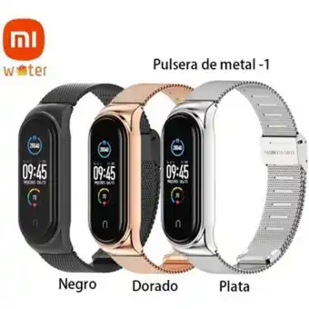 Linio Pulsera inteligente xiaomi mi band 6 brazalete bluetooth multilenguaje oferta