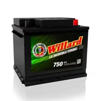 Alkosto Batería carro willard 36d-750 oferta