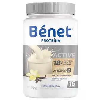 Droguerías Colsubsidio Bénet active proteina polvo vainilla oferta