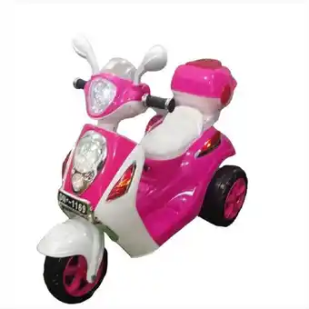 Éxito Moto electrica motable scooter frozen rosada con blanco oferta