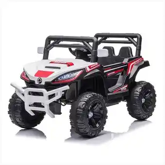 Éxito Carro electrico montable para niños 2 motores super 1000 blanco oferta