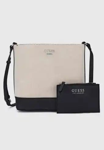 Dafiti Bolso beige-negro guess oferta