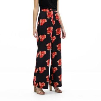 Fuera de Serie Pantalón tiro alto bota flare oferta