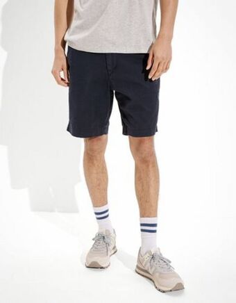 American Eagle Khaki short ae flex 23 c.m. lived-in oferta