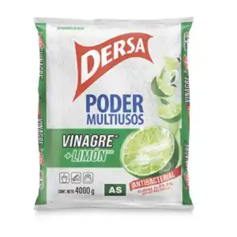 Makro Detergente as vinagre + limon antibacterial 4000g oferta