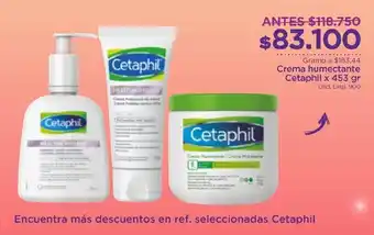 FarmaTodo Crema Humectante Cetaphil x 453g oferta