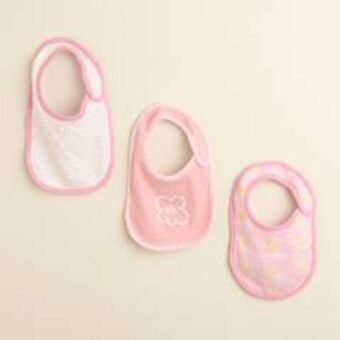 Falabella Baberos niña pack x3 yamp oferta
