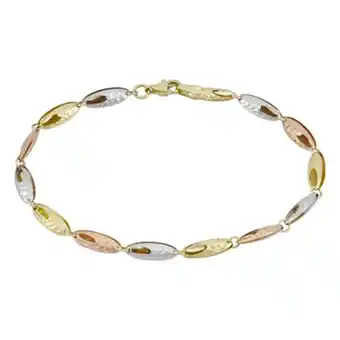 Kevin's Joyeros Pulsera en oro amarillo de 18 kilates con visos, 19 cm. de largo, 4 mm. de ancho oferta
