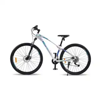 Bicicleta ibg adventure (s) blanco/turquesa