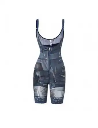 Fajitex Faja espalda alta, short media pierna oferta