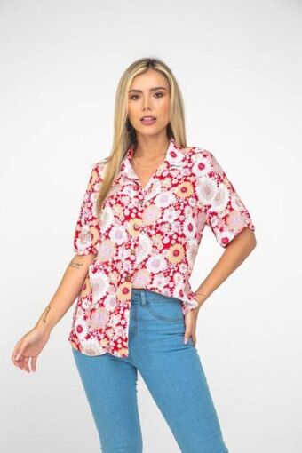 Carmel Camisa manga corta multicolor oferta