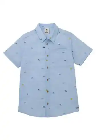 Dafiti Camisa manga corta azul offcorss oferta